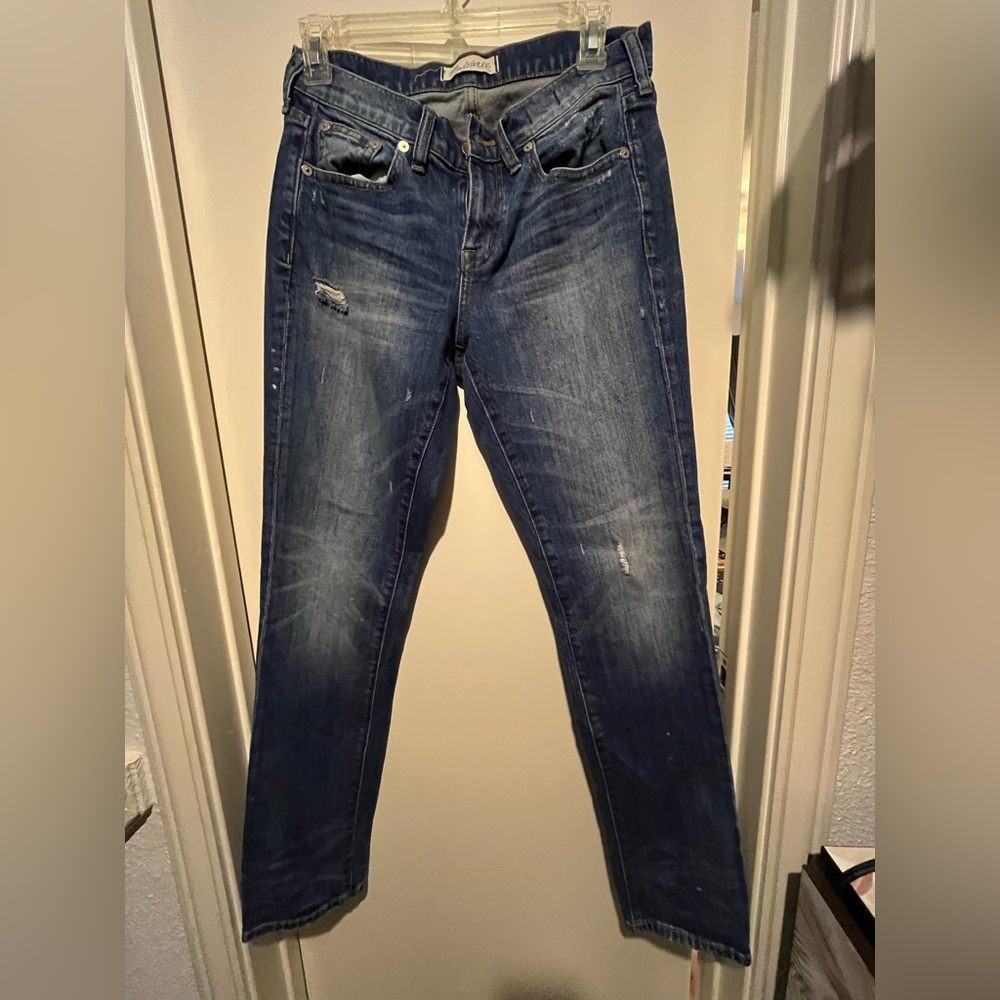 Madewell Dark Blue Slim boyjean jeans